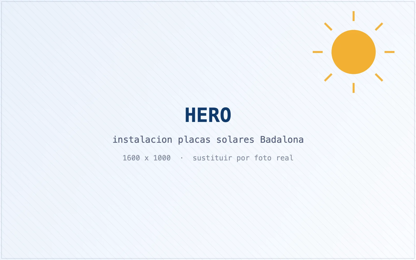 Instalación de placas solares en un tejado de Badalona